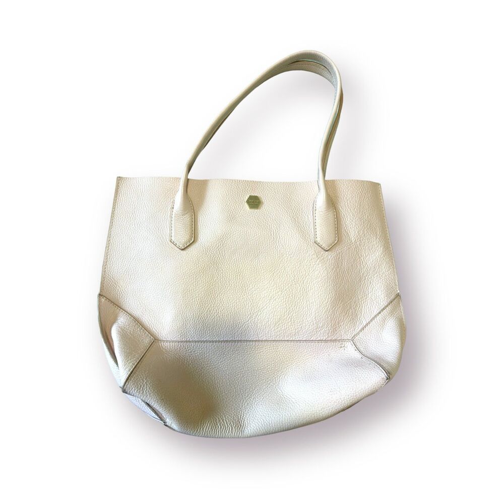 Botkier Waverly Leather Blush White Tote‎ Bag